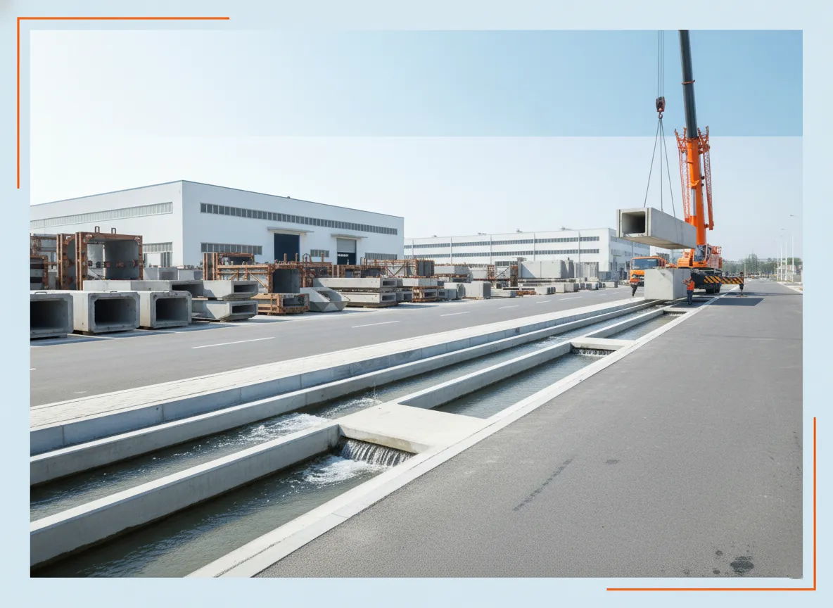 Precast U-Drain Manufacturer in Gandhidham