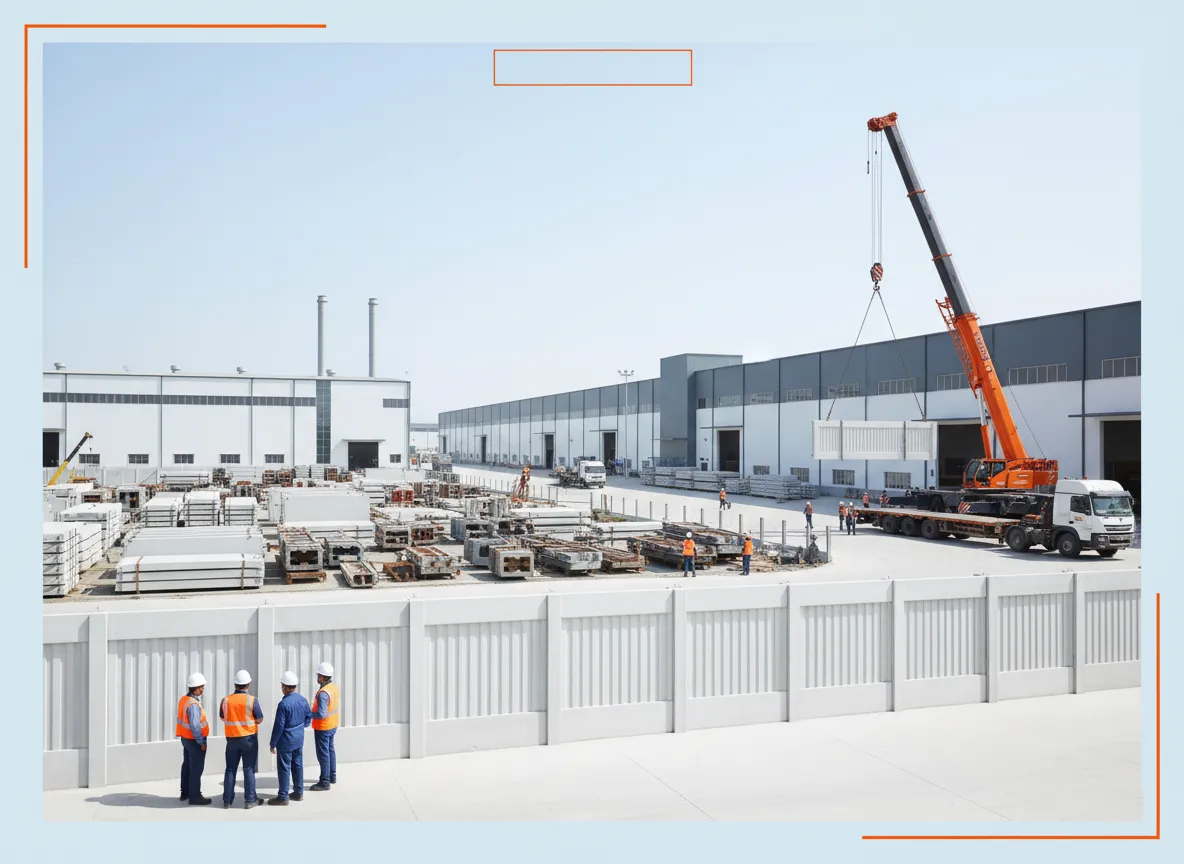 RCC Precast Wall Manufacturer in Gandhidham